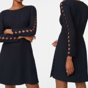 Club Monaco Dark Blue cutout dress
